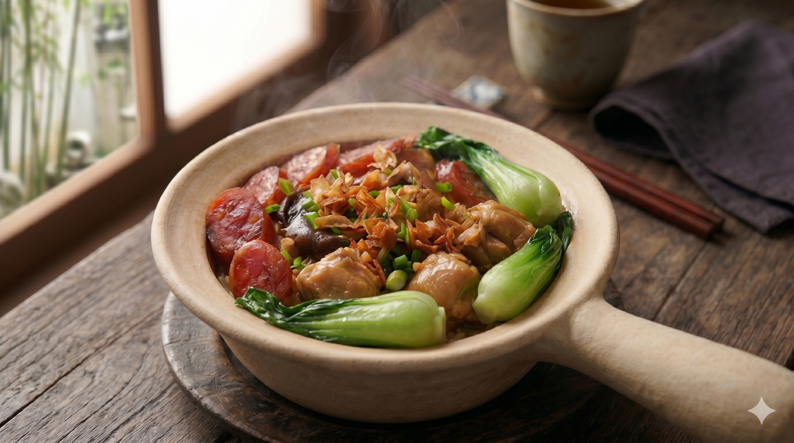 chicken claypot rice